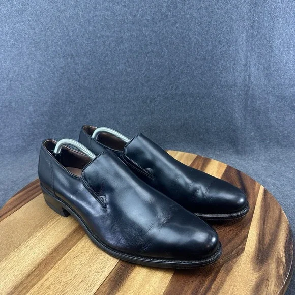Allen Edmonds Cornwall Ostendo Loafers Shoes Men's Size 11.5C Black Leather